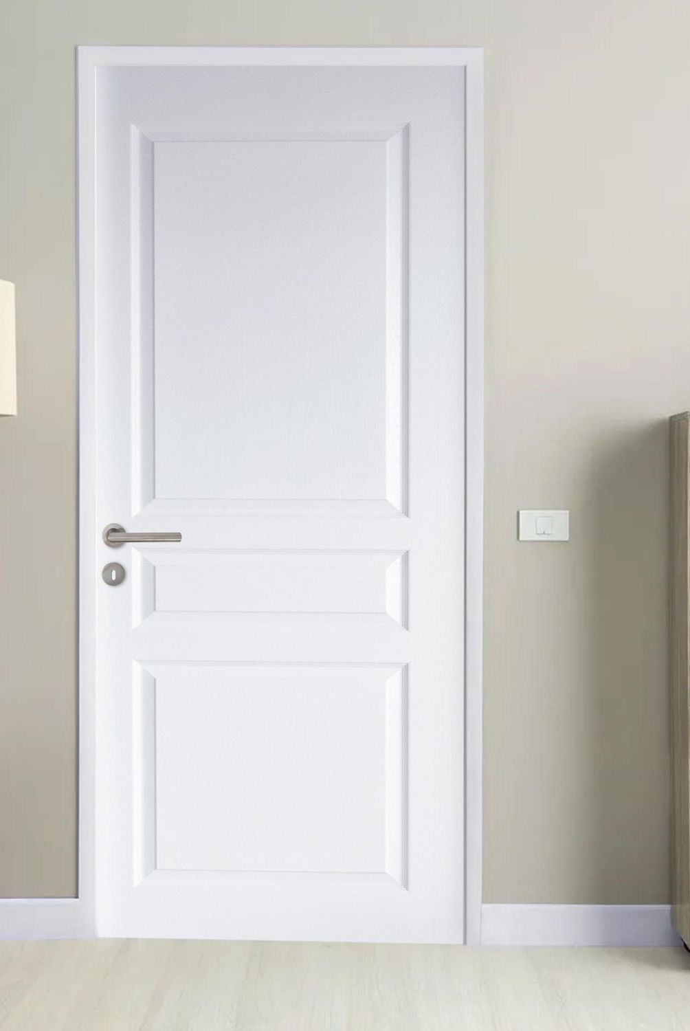 DIMFER - Puerta Interior Combo (Marco) Capital 65x207cm Blanco