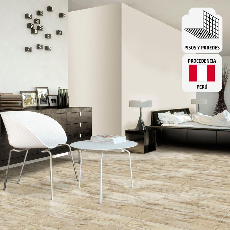 GALA - Cerámica Cerga Madera Kioto 60x60cm 1.44m2 para piso