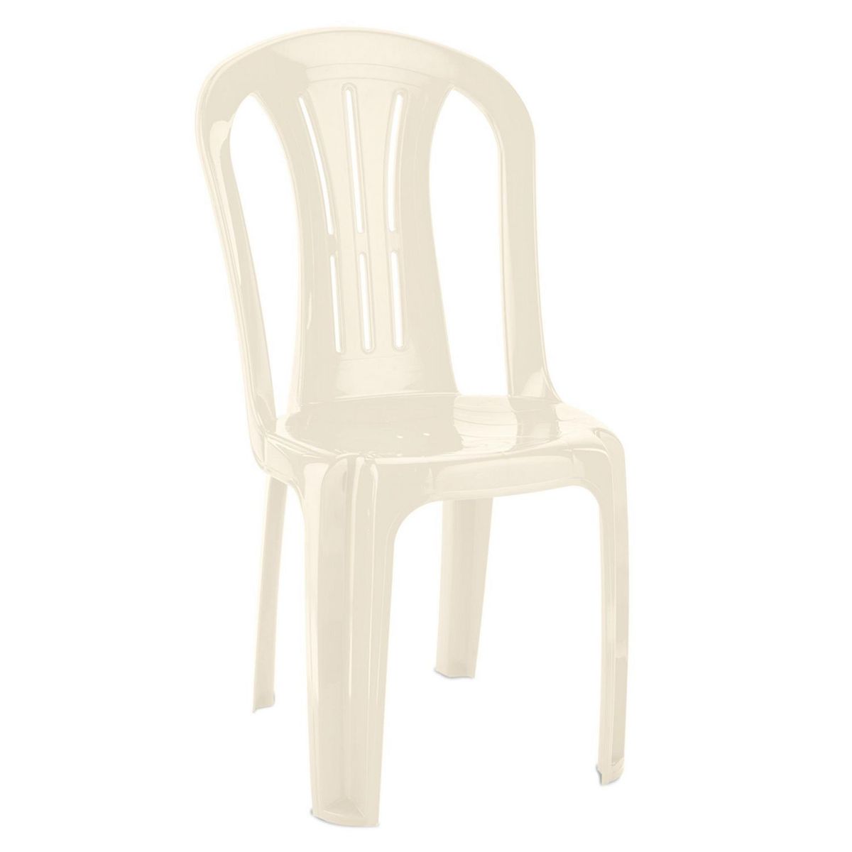 REYPLAST - Silla de Plástico Top Elegant Almendra