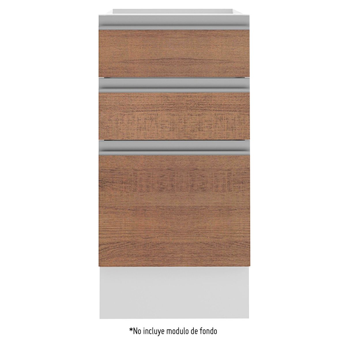 MADESA - Módulo Bajo para Mueble de Cocina Modular Blanco 60cm ancho