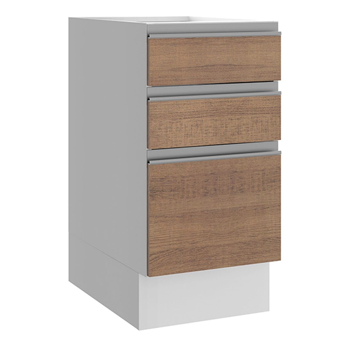 MADESA - Módulo Bajo para Mueble de Cocina Modular Blanco 60cm ancho