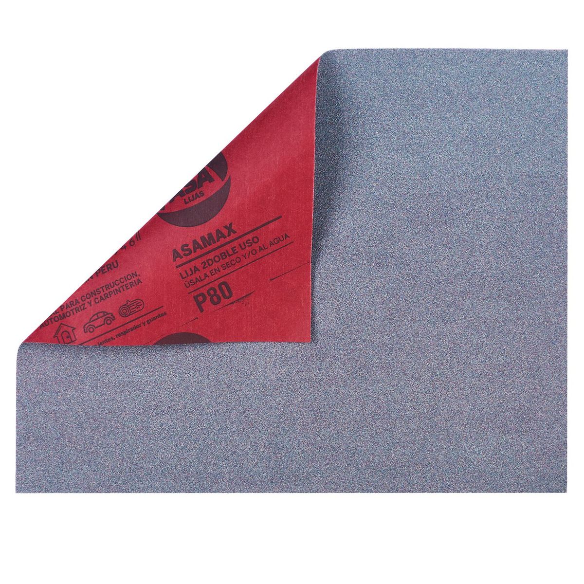 ASA - Lija al agua Grano n 80 Asa