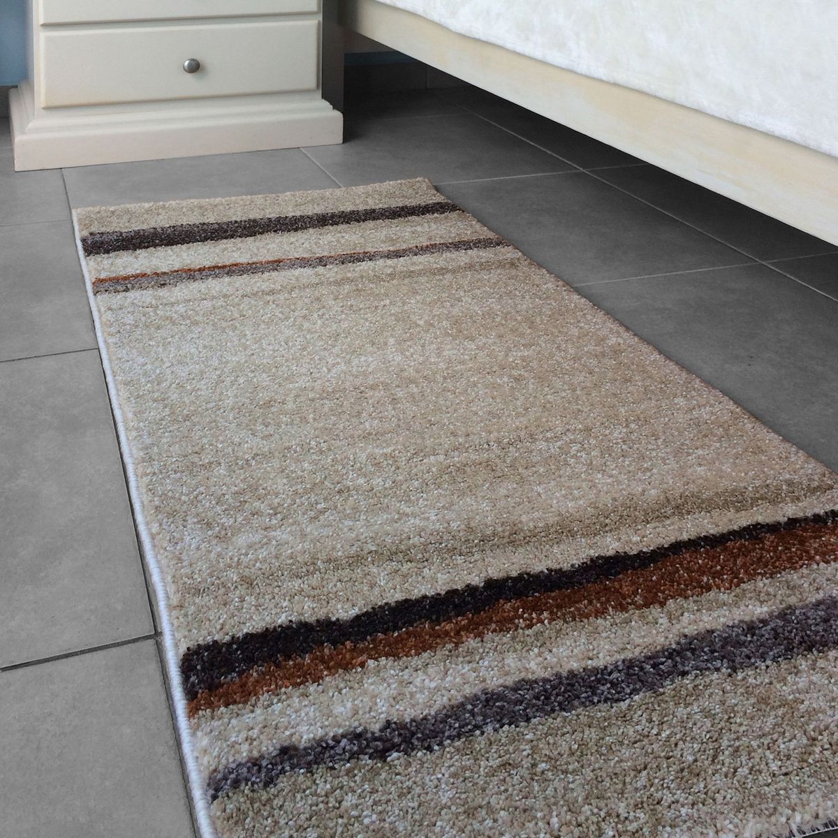 JUST HOME COLLECTION - Alfombra Ocean Light Beige 60x115cm