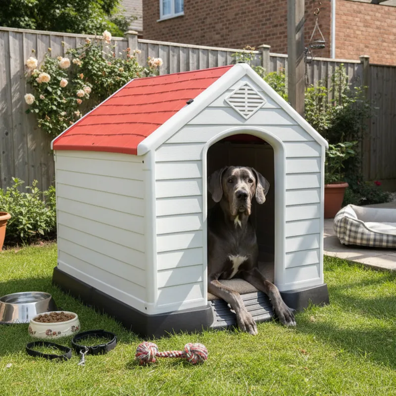 PETIZOOS - Casa para Perro Raza Grande Plástico 96x98x105cm