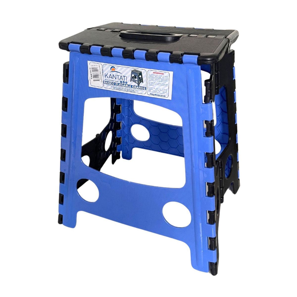 KANTATI - Banco Plegable Grande Negro