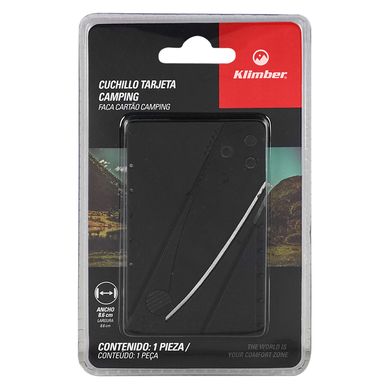 Cuchillo Tarjeta para Camping