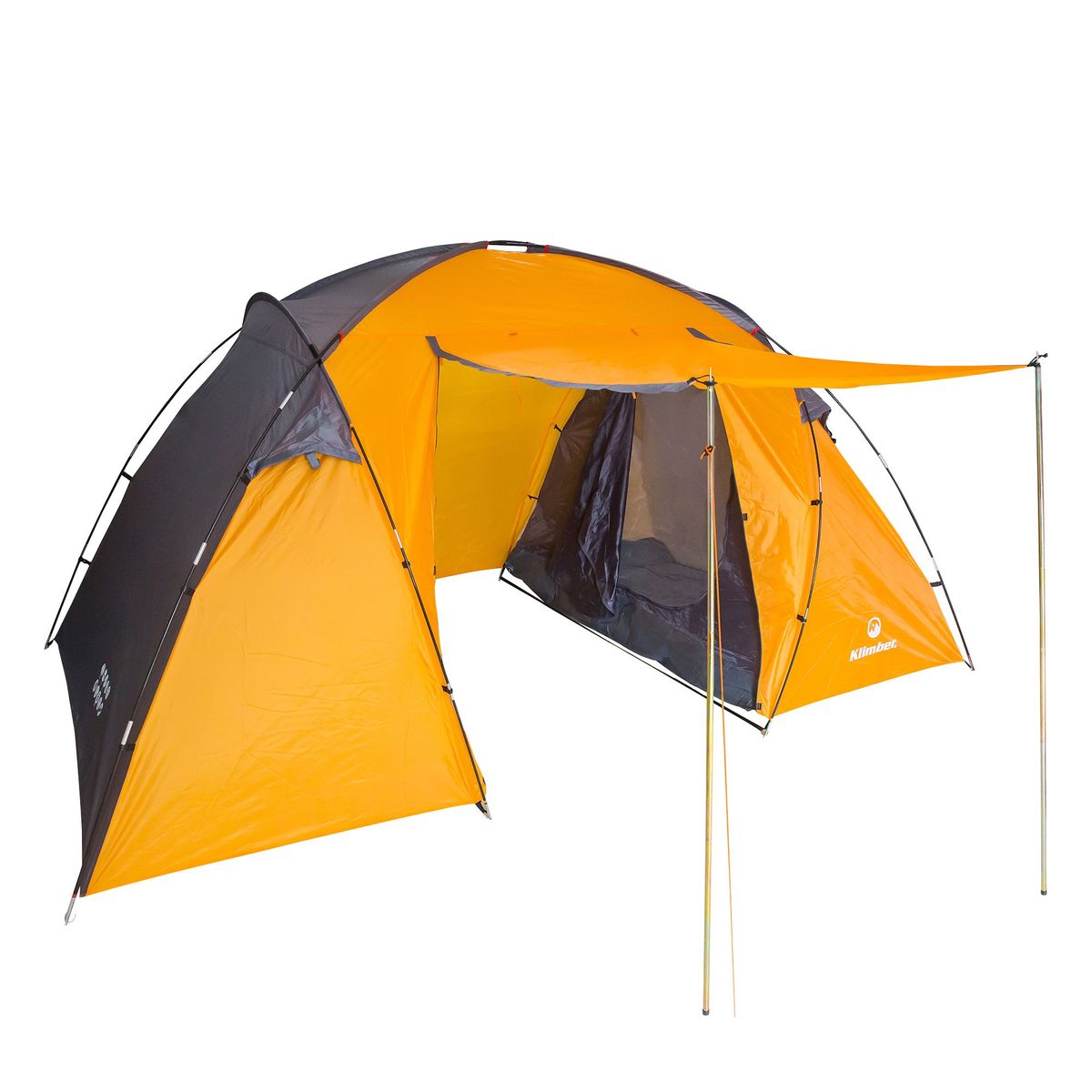 KLIMBER - Carpa 4 Personas Klimber Nyassa Amarillo/Plomo
