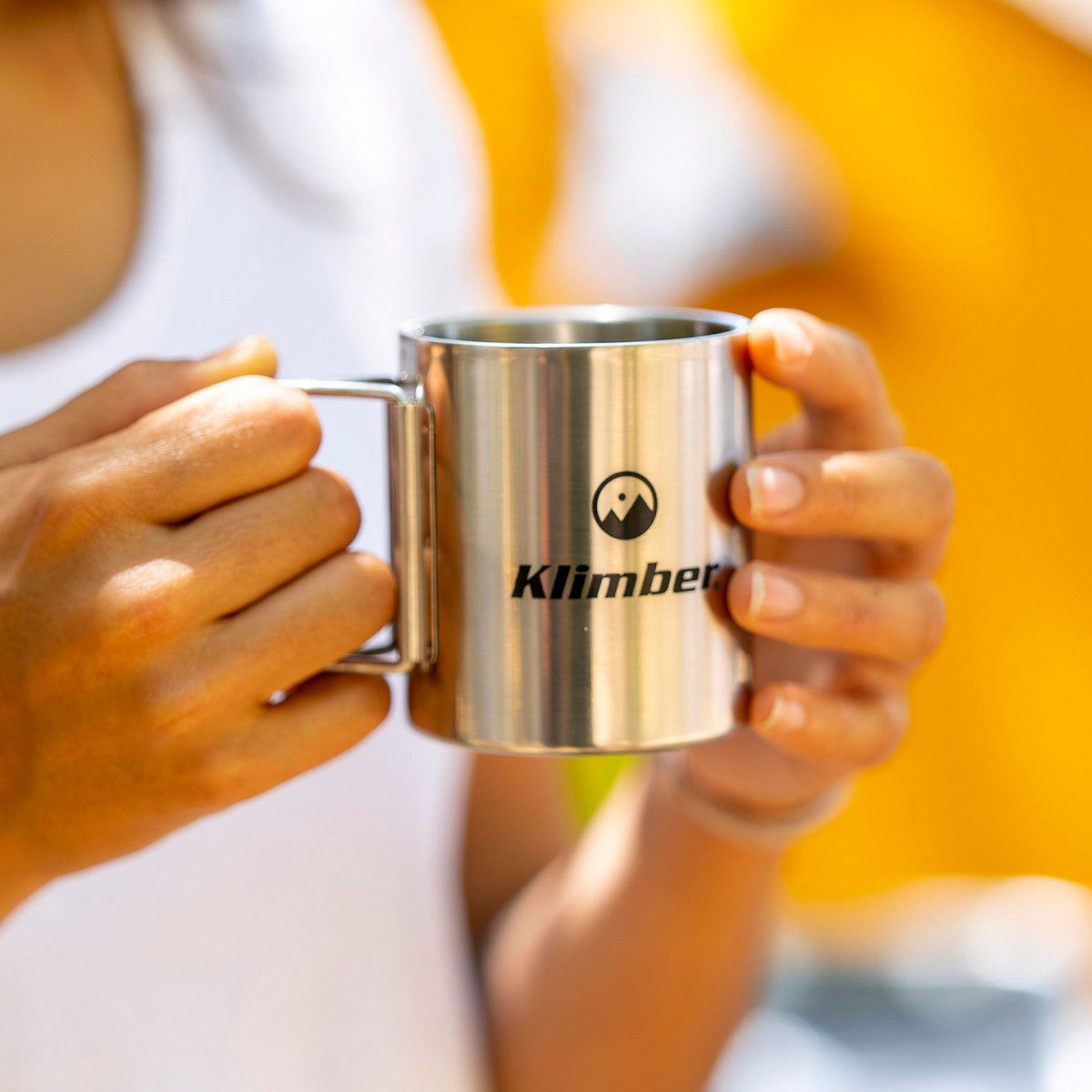 KLIMBER - Taza de Acero Inoxidable Klimber 200mL