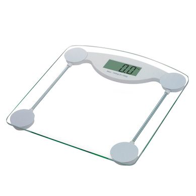 Balanza Digital con Visor LCD Peso Mximo 150kg Blanca