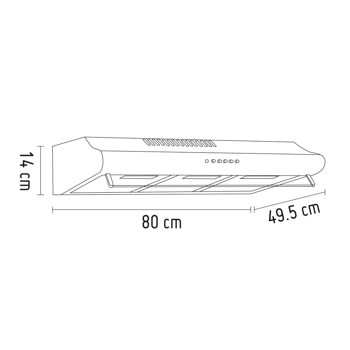 ELECTROLUX - Campana Extractora Electrolux 90cm EJSE362TBIS Acero Inox