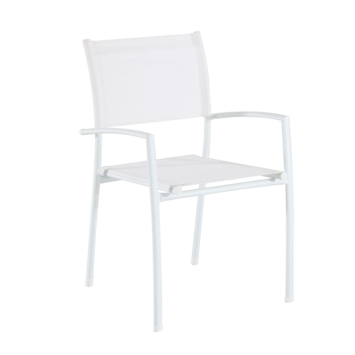JUST HOME COLLECTION - Silla metal blanca