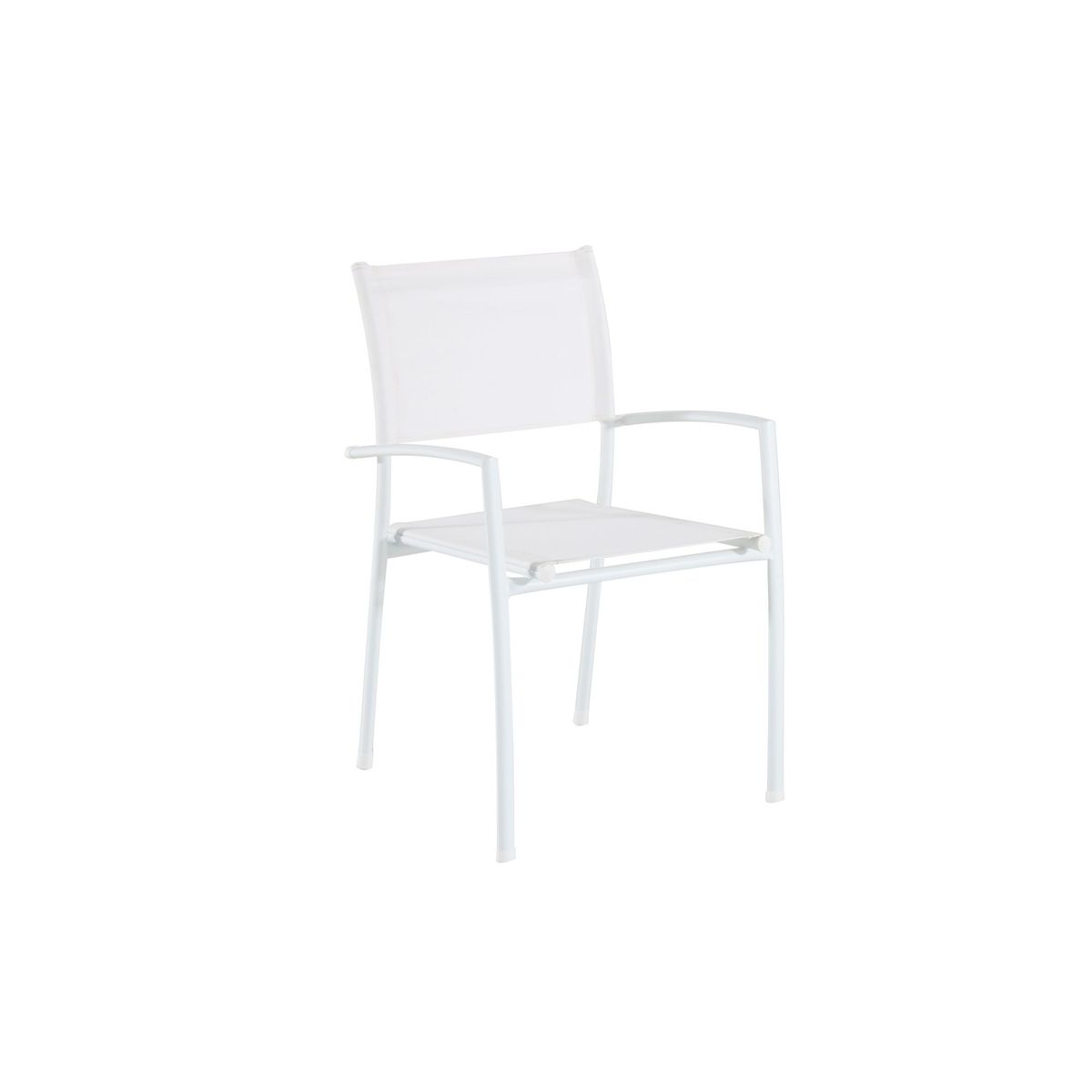JUST HOME COLLECTION - Silla metal blanca