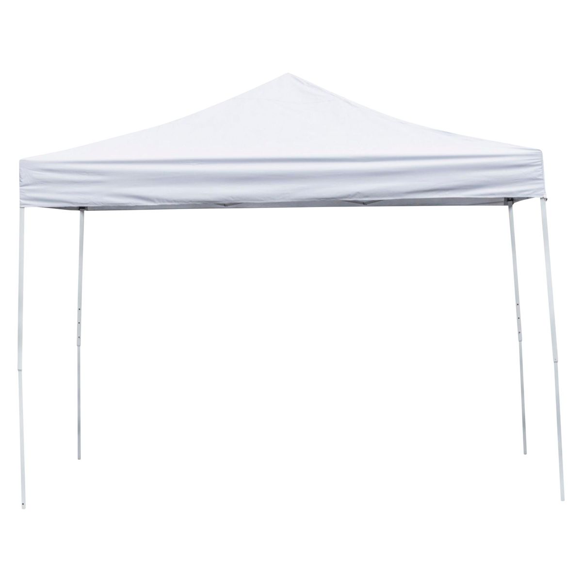 JUST HOME COLLECTION - Toldo Plegable Metal Blanco 3X3 M