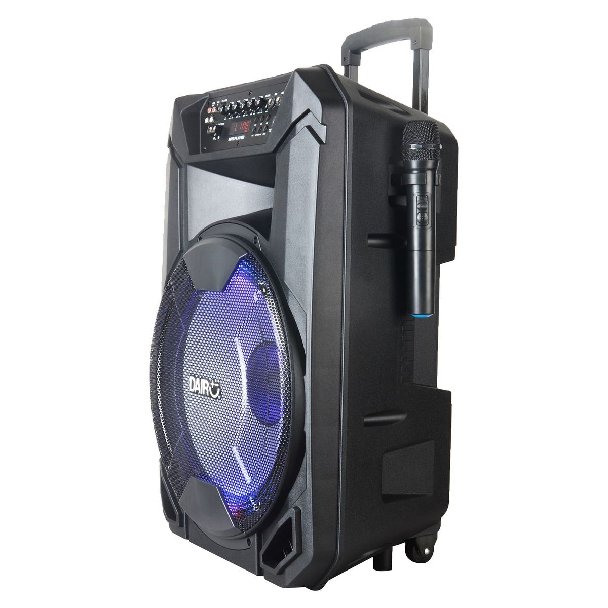 DAIRU - Parlante Inalámbrico Karaoke TBN15C-B 80W