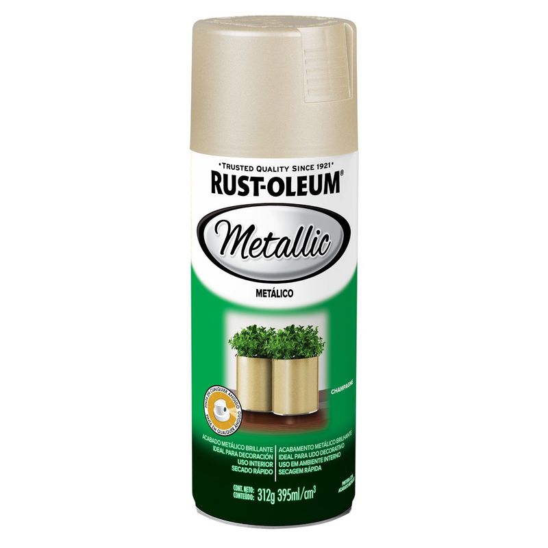 UNIVERSAL - Aerosol Metálico Champagne 312 Gr.