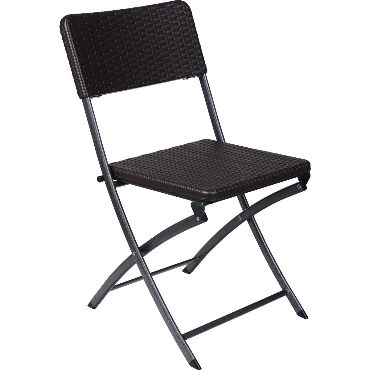 JUST HOME COLLECTION - Silla Plegable Ratan Chocolate