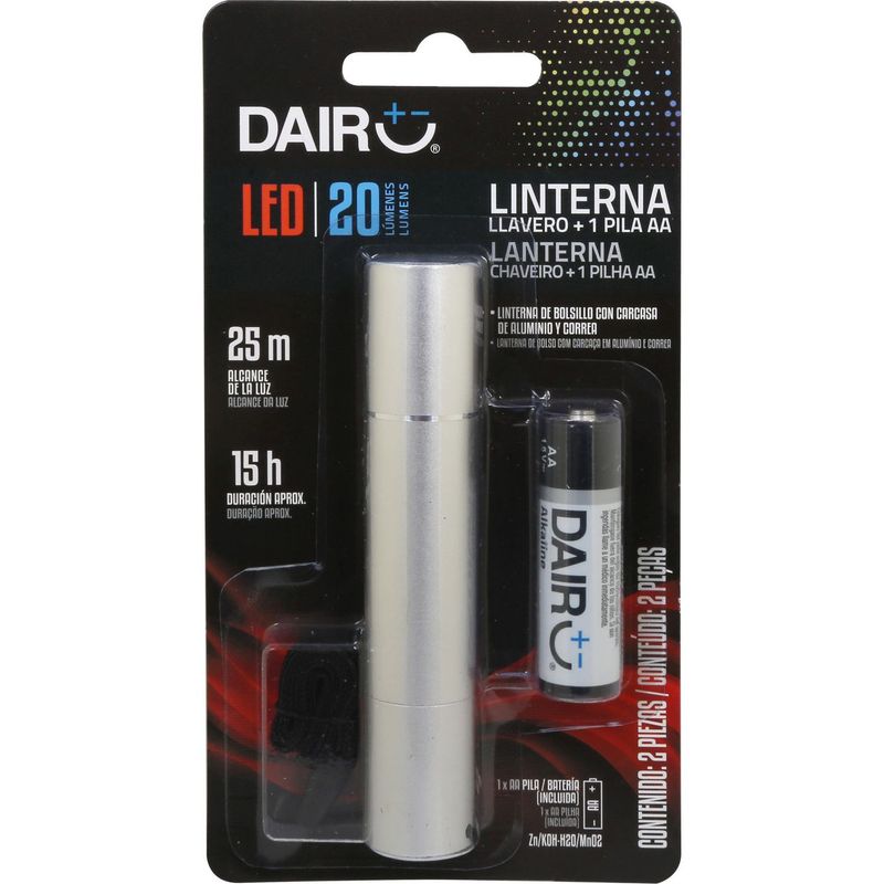 DAIRU - Linterna de mano Dairu LED 25lm