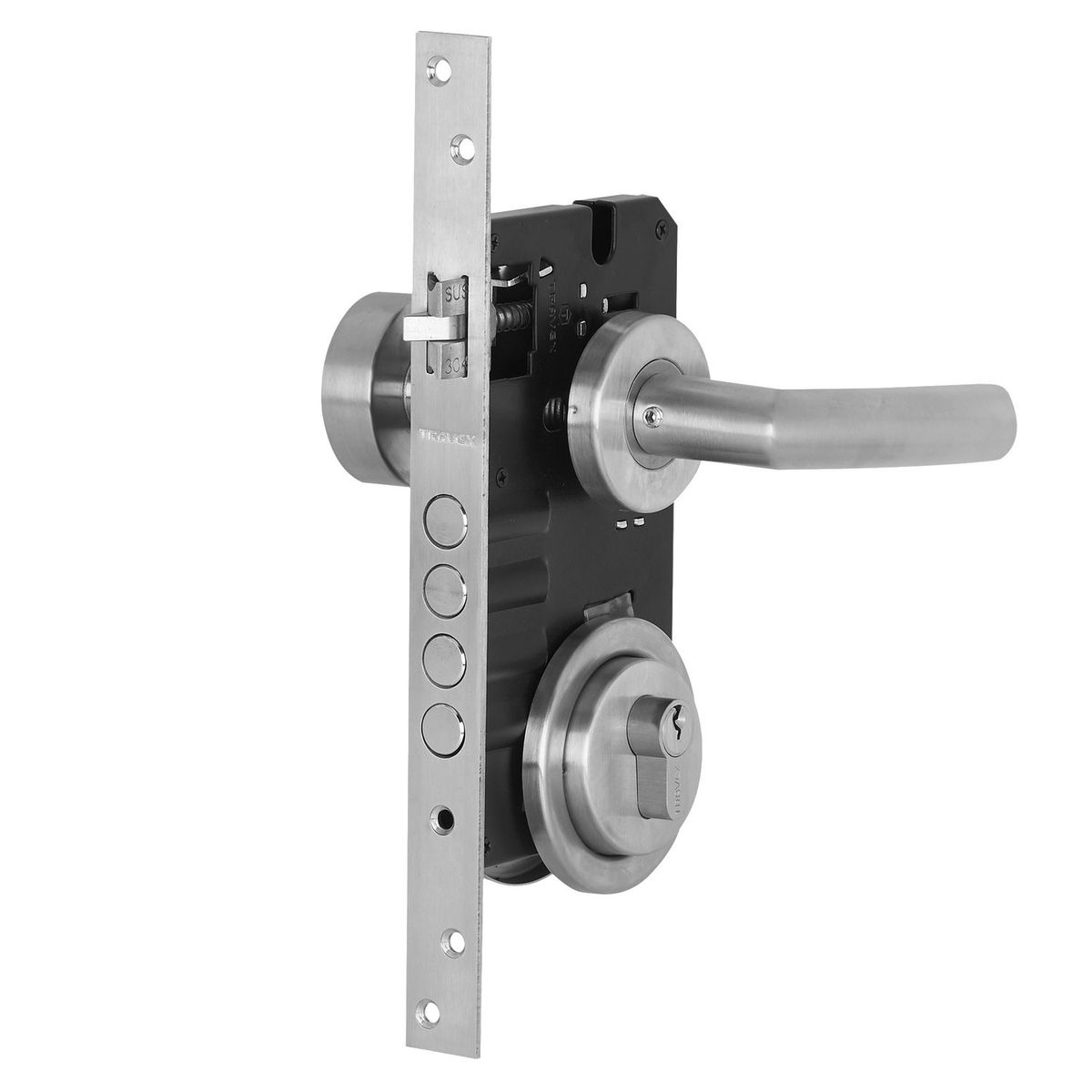 TRAVEX - Cerradura de Embutir Luna Principal Derecho Travex