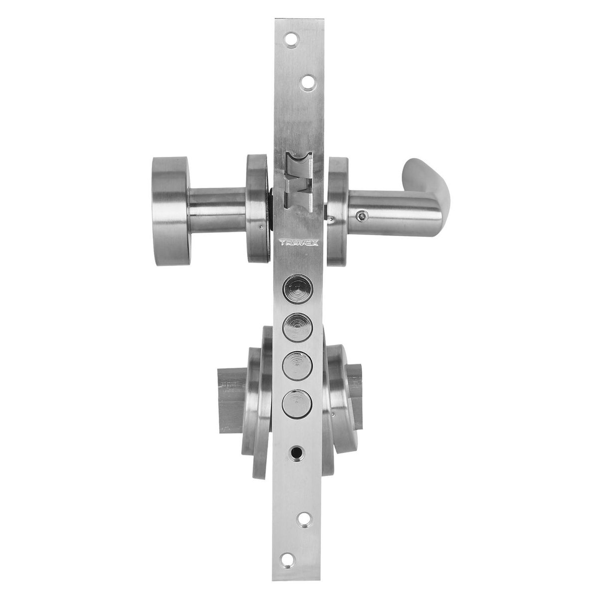 TRAVEX - Cerradura de Embutir Luna Principal Derecho Travex