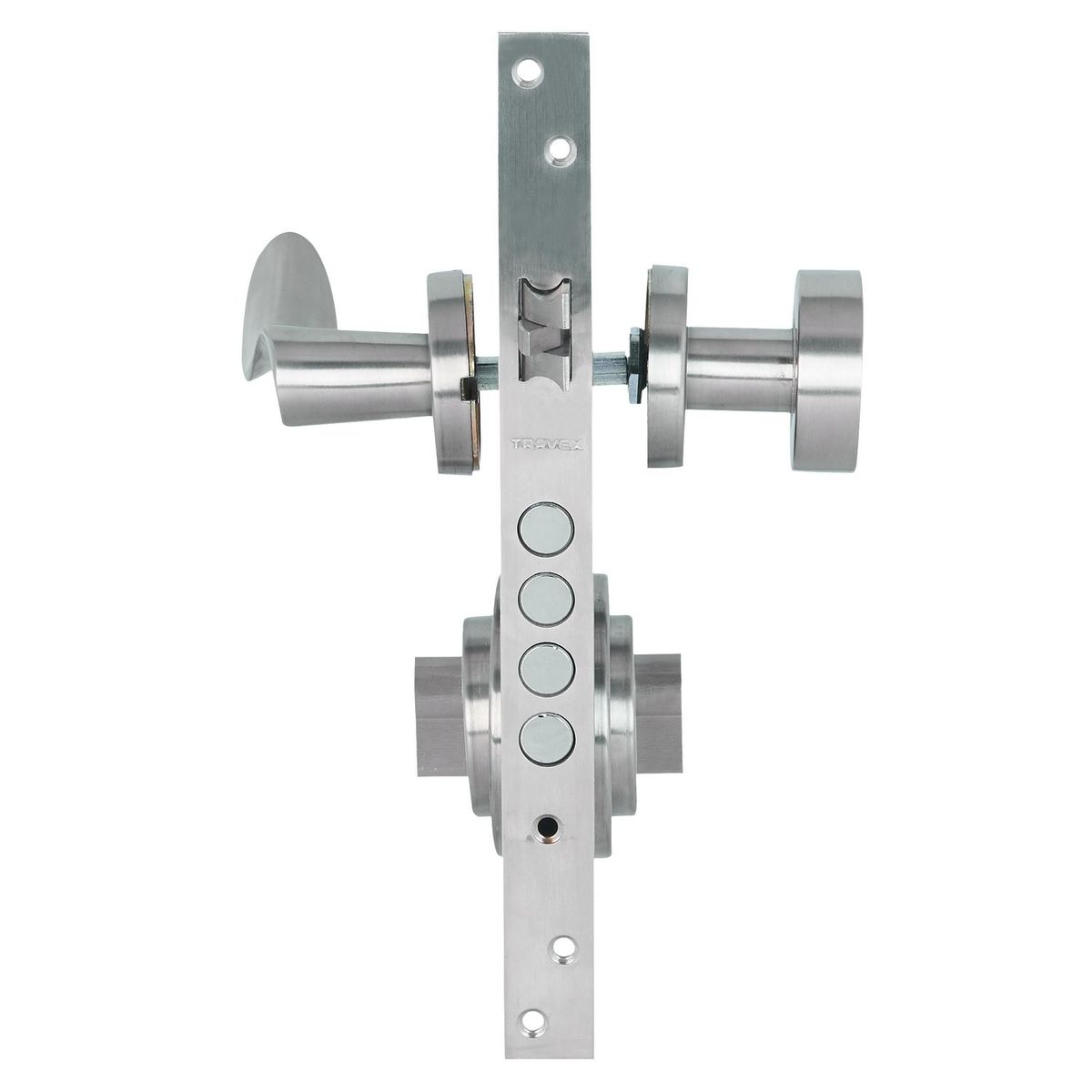 TRAVEX - Cerradura de Embutir Rhonda Principal Izquierdo Travex