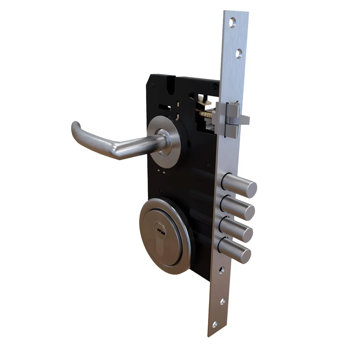 TRAVEX - Cerradura de Embutir Luna Principal Derecho Travex