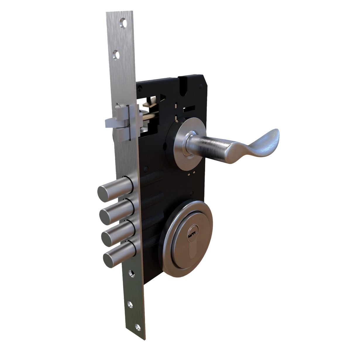 TRAVEX - Cerradura de Embutir Rhonda Principal Izquierdo Travex