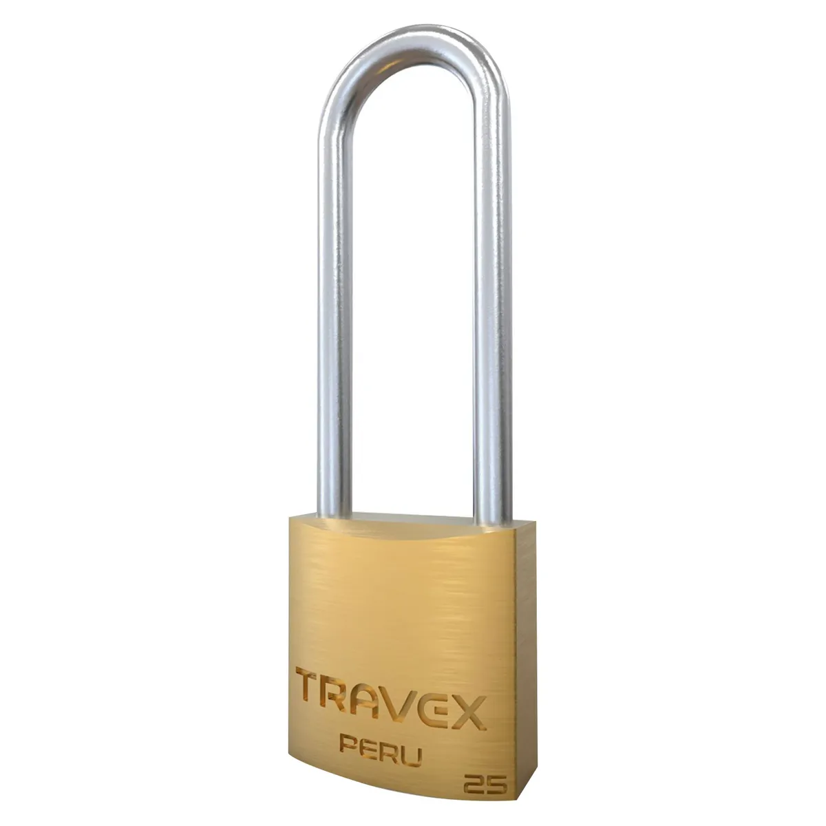 TRAVEX - Candado de Arco Alto Travex 25 mm