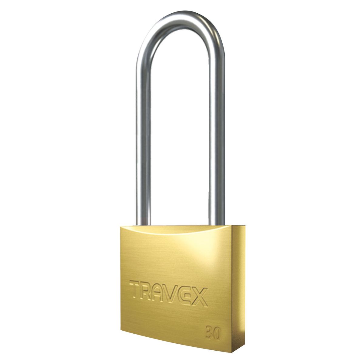 TRAVEX - Candado de Arco Alto Travex 30 mm