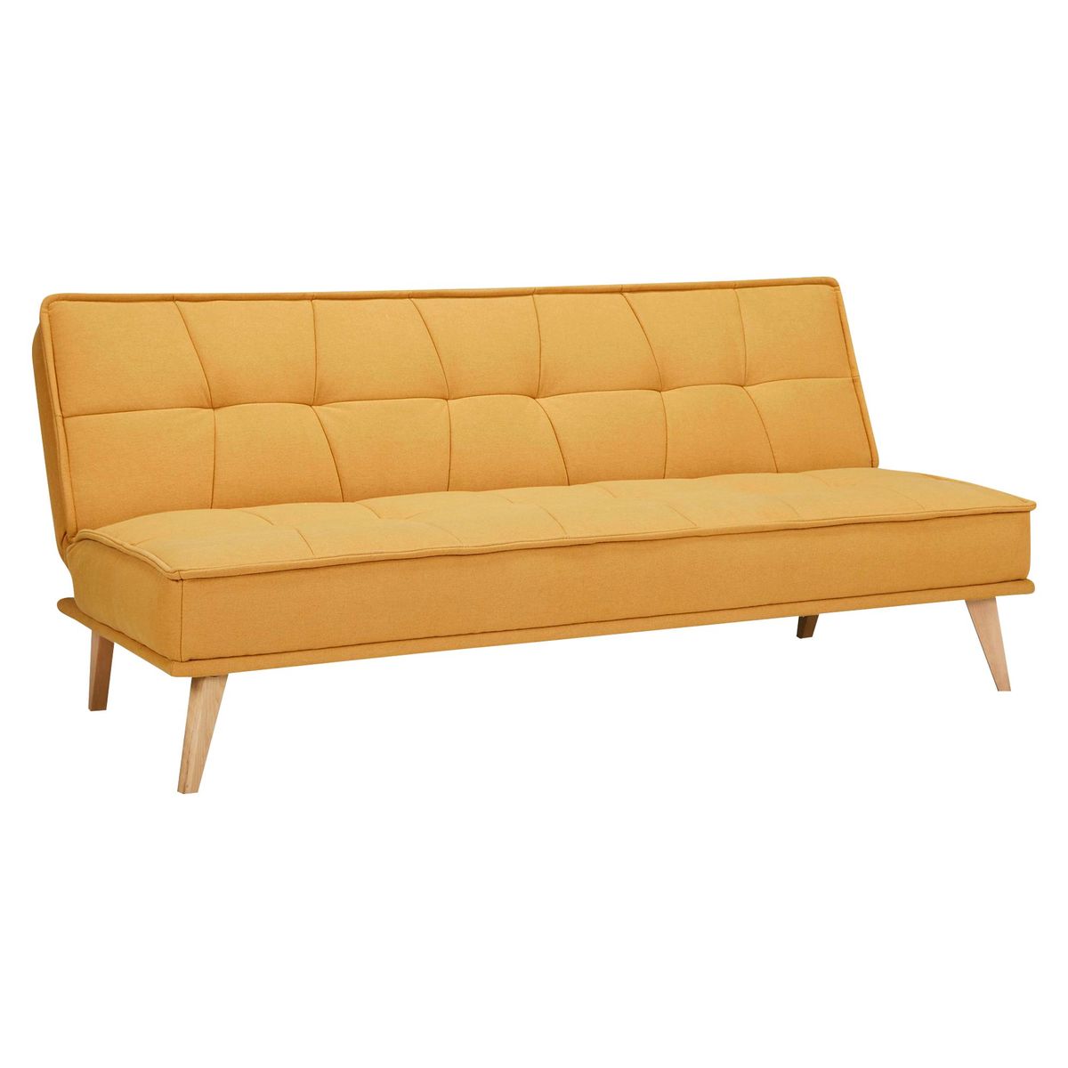 JUST HOME COLLECTION - Sodá Cama 3 cuerpos Mustard