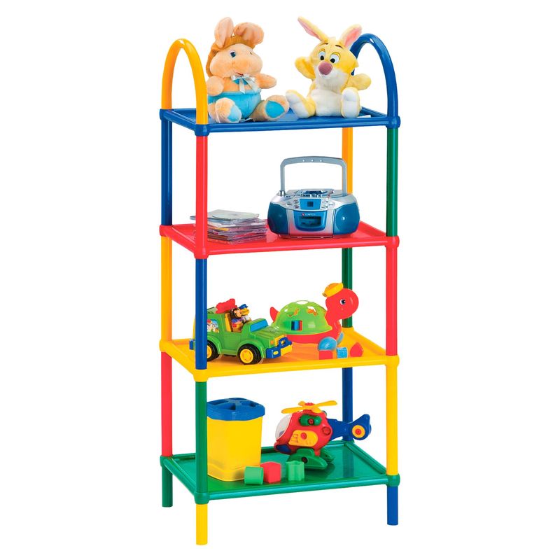 RIMAX - Estante plástico decorativo multicolor 40 kg