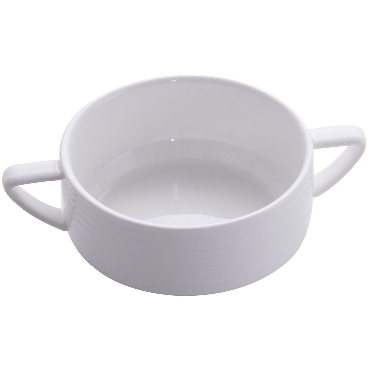 Bowl Ring con Asas Blanco 16cm, marca JUST HOME COLLECTION - Foto Principal