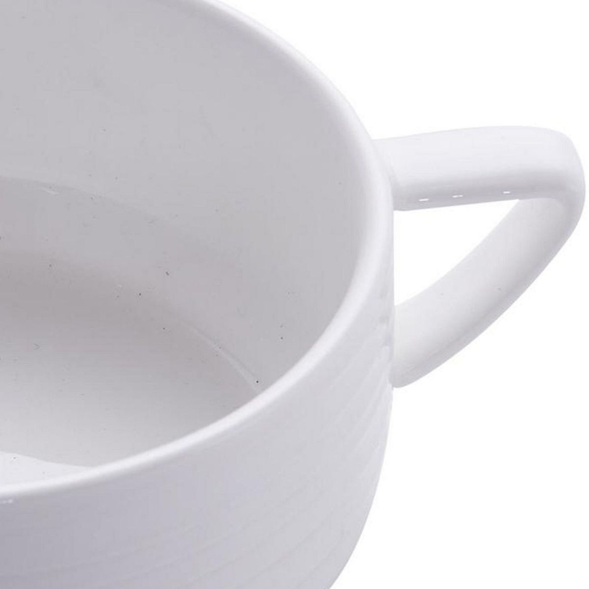 Bowl Ring con Asas Blanco 16cm, marca JUST HOME COLLECTION - Foto 2