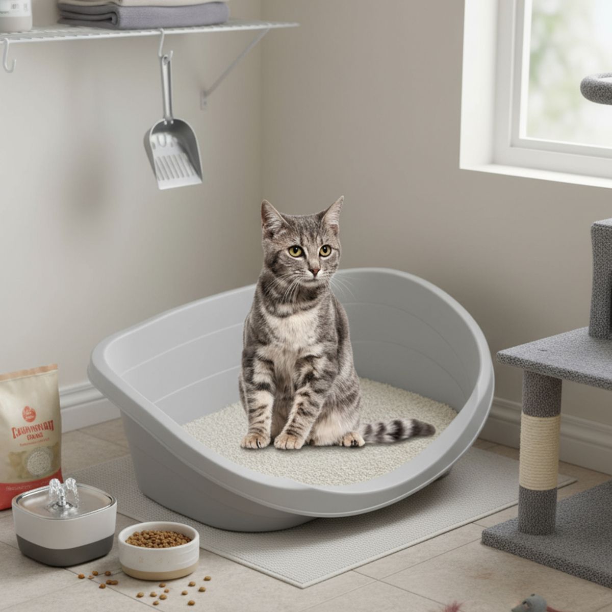 PETIZOOS - Cama Para Mascota 54.5x80x24.5cm