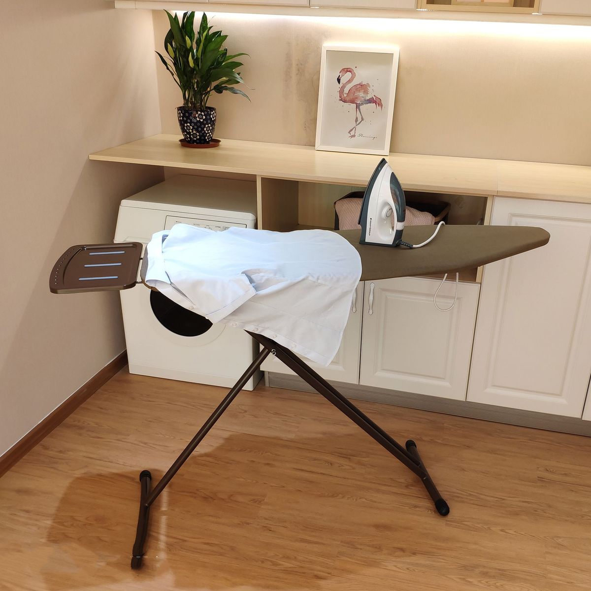 KLEINE WOLKE - Tabla de Planchar Gris 157x39cm