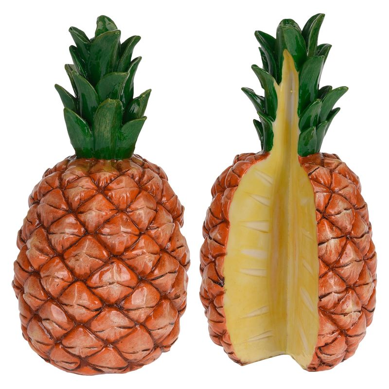 JUST HOME COLLECTION - Piña de Resina 10x10x20cm