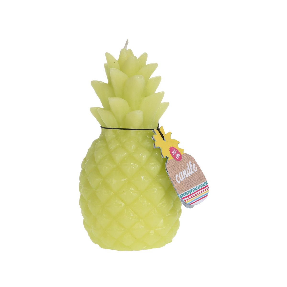 Vela Forma Piña 9.5x18.5cm, marca JUST HOME COLLECTION - Foto 2