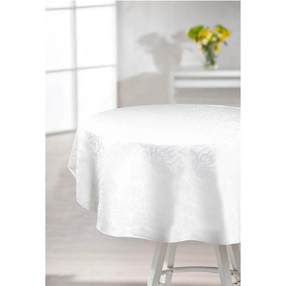 JUST HOME COLLECTION - Mantel Redondo 180cm Blanco