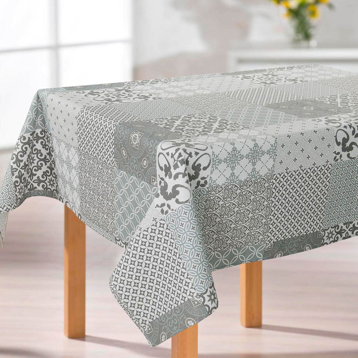 JUST HOME COLLECTION - Mantel Mosaico Rectangular 160x230cm Gris