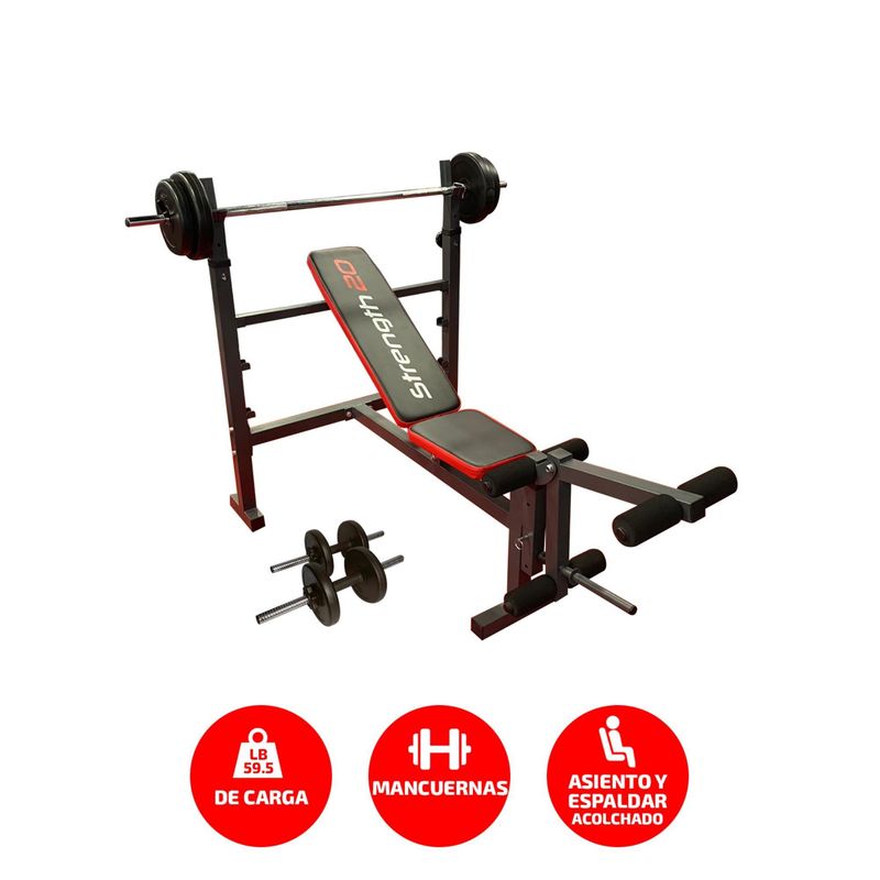 MUVO - Banca Pecho y Piernas Muvo Strength 20