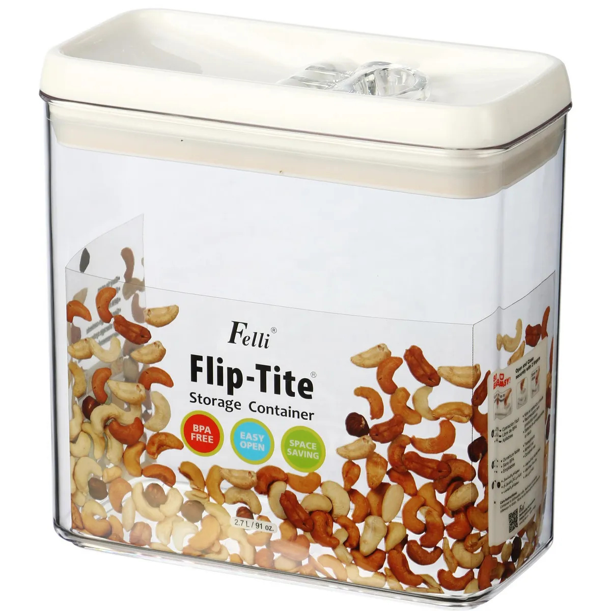 JUST HOME COLLECTION - Conservador Hermético Acrílico 2.7L