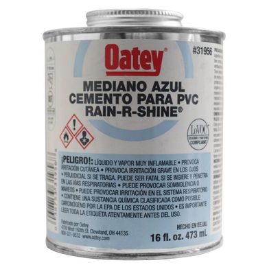 Pegamento PVC 473ml Azul