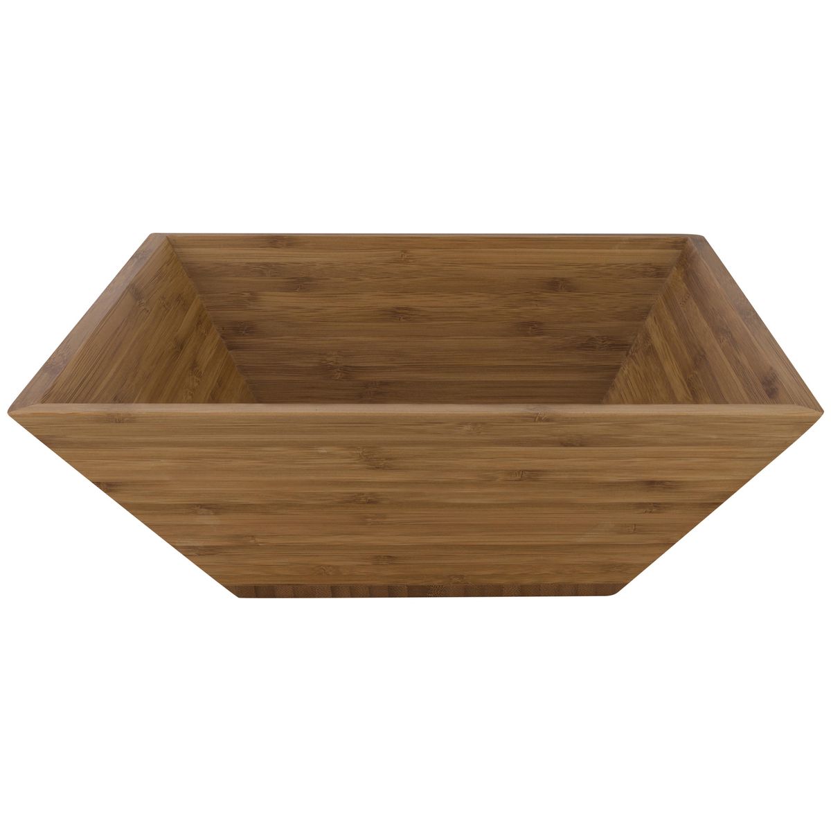 CASA BONITA - Ensaladera Cuadrada Bambú