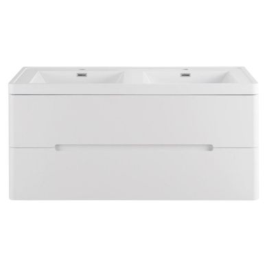 Kit Mueble Vanitorio River Blanco 120x48x55 cm