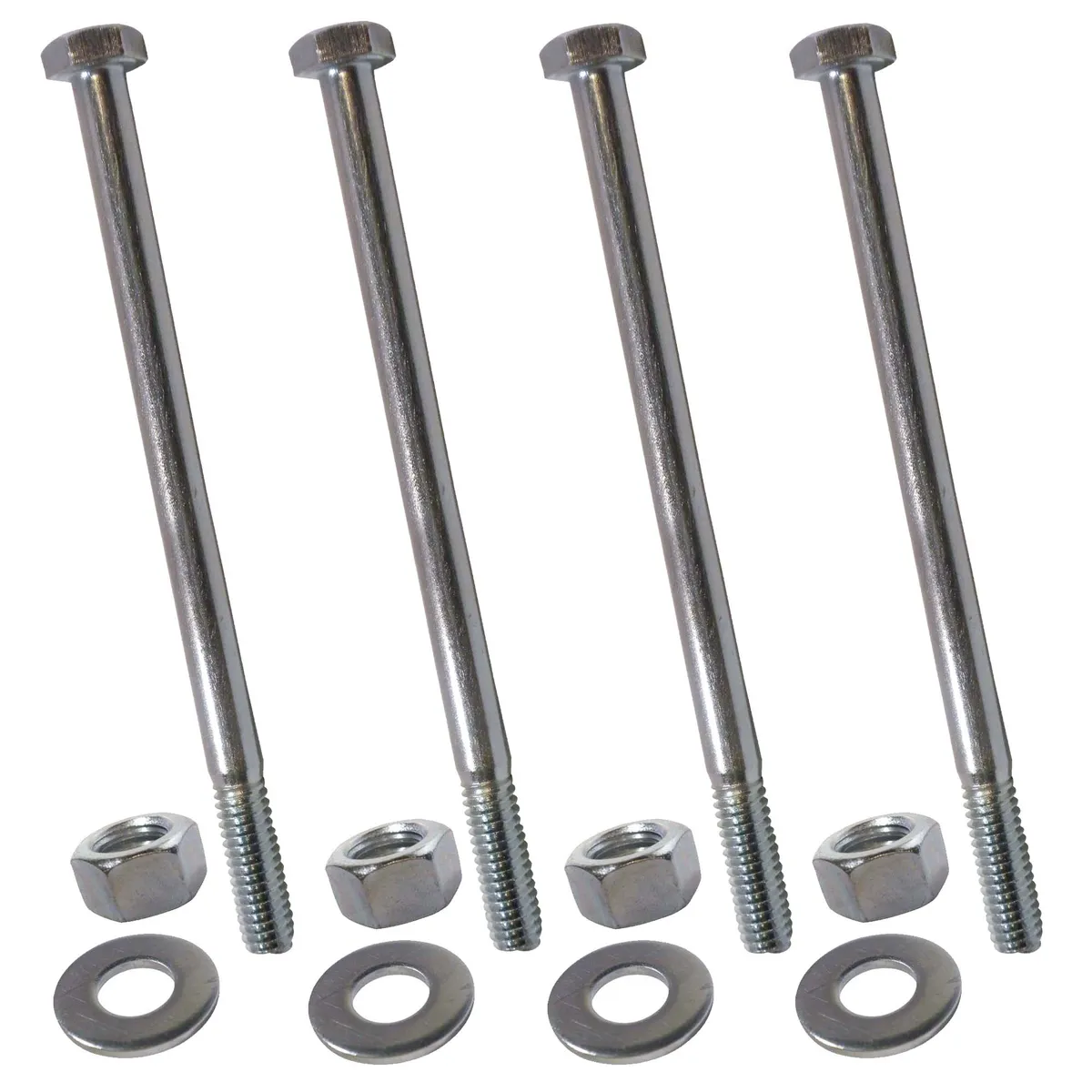 MAMUT - Perno Hexagonal+Tuerca+Arandela 3/8-16x4 Pulgadas 4U