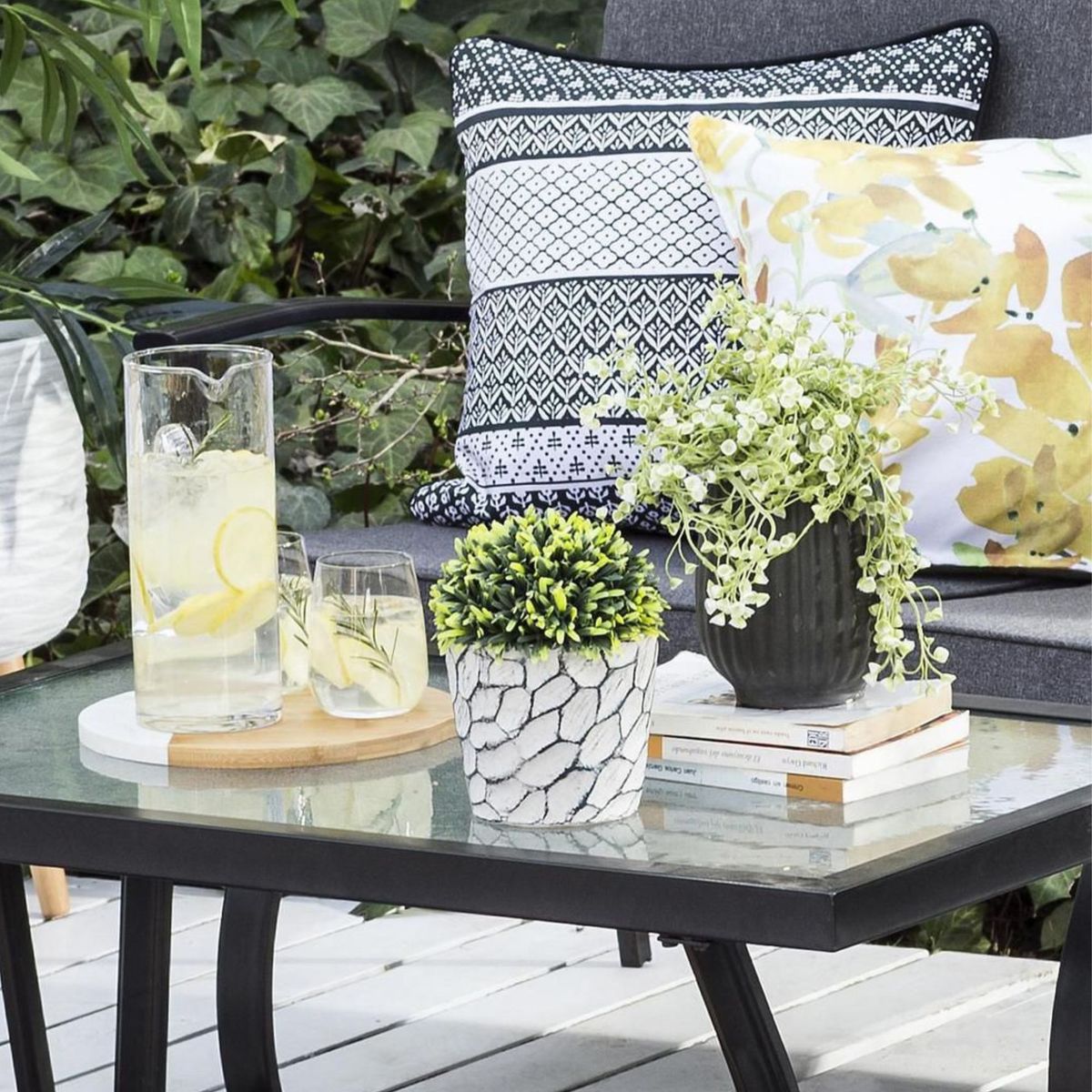 JUST HOME COLLECTION - Macetero Uthai Wash 15x13cm