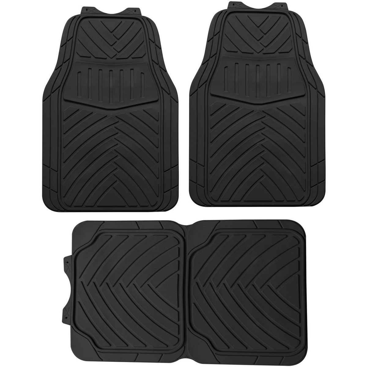 AUTOSTYLE - Protector de Piso 4 Piezas Diagonal