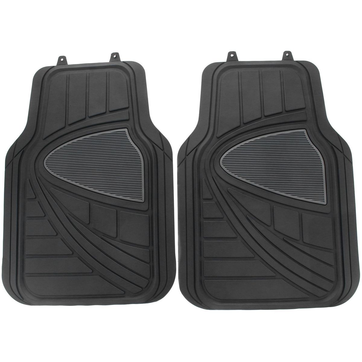 AUTOSTYLE - Protector de Piso 3 Piezas Negro