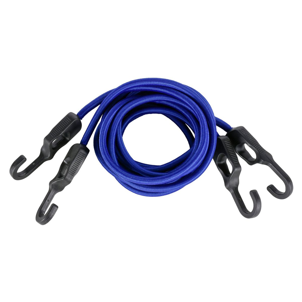 AUTOSTYLE - Cuerda Elástica 2M 2 Unidades Azul