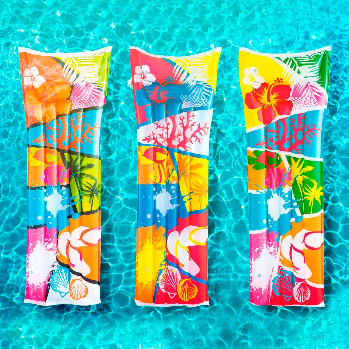 BESTWAY - Flotador Reposera 183x69cm Print