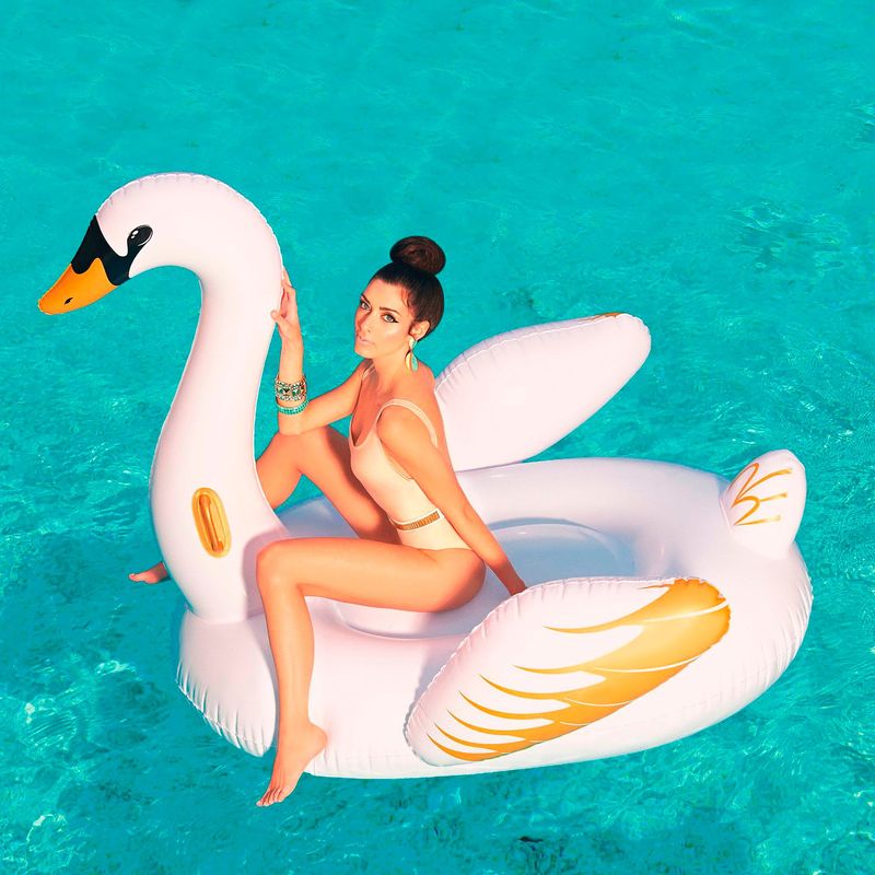 BESTWAY - Flotador Cisne 169x169x145cm